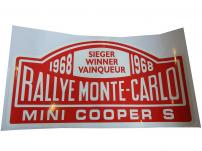 RALLY MONTE CARLO 1968y ステッカー