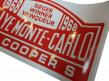 RALLY MONTE CARLO 1968y ステッカー
