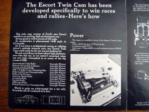 THE　ESCORT　TWIN　CAM