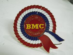 BMCカーバッジ(ゴールド)